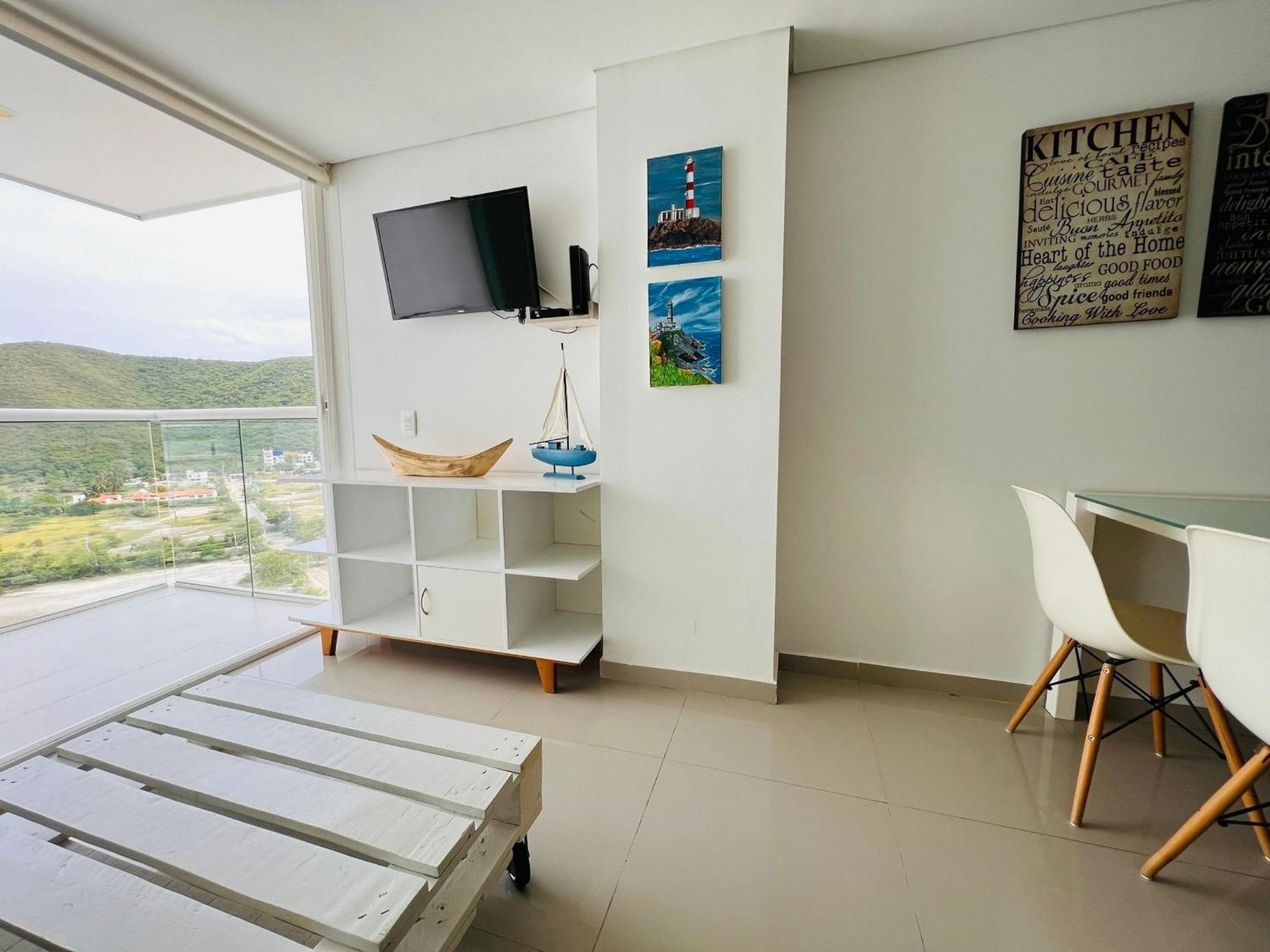 Edificio Areia En Pozos Colorados, Apto 2 Habitaciones 2 Banos Santa Marta  Eksteriør bilde