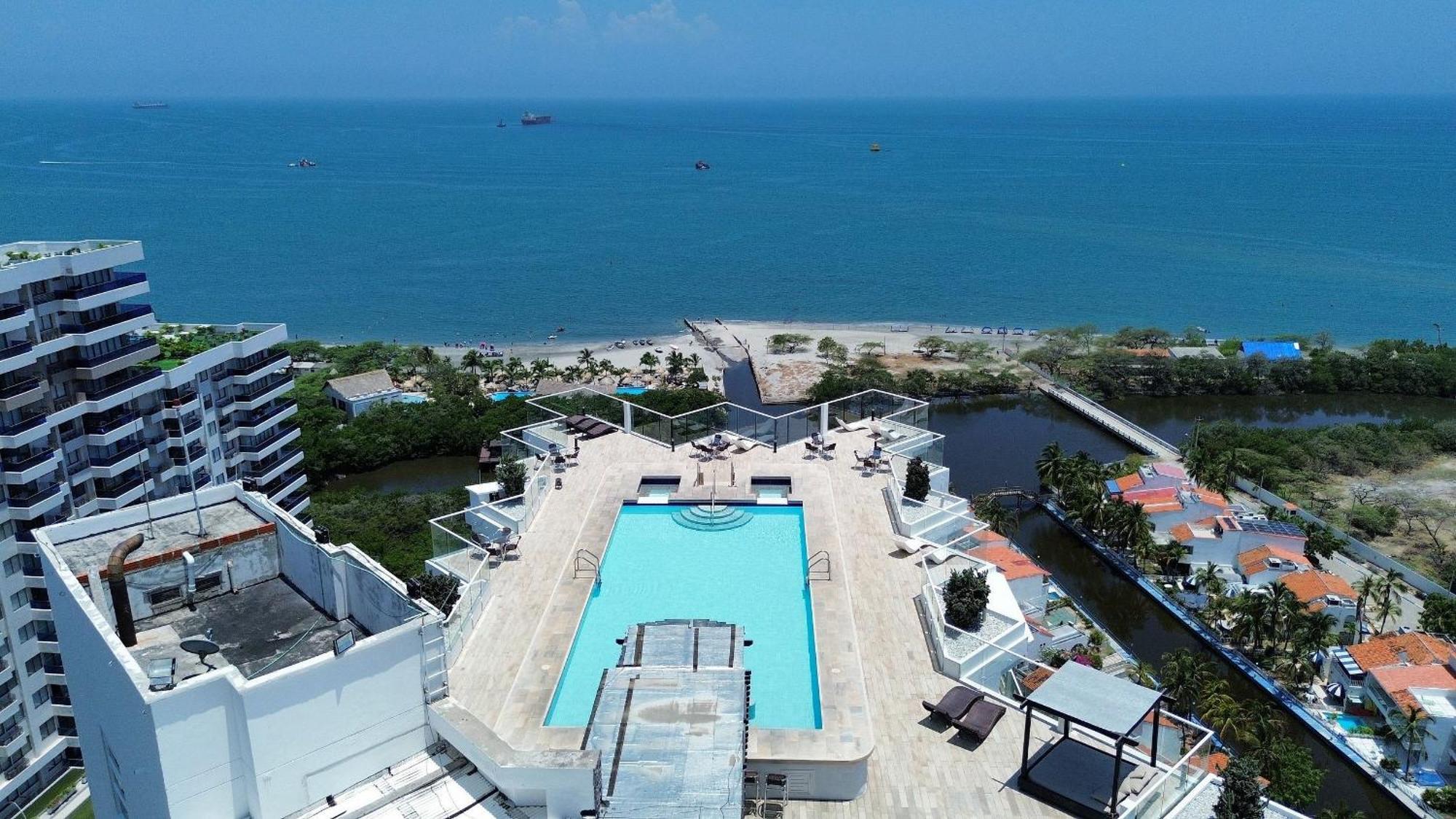 Edificio Areia En Pozos Colorados, Apto 2 Habitaciones 2 Banos Santa Marta  Eksteriør bilde